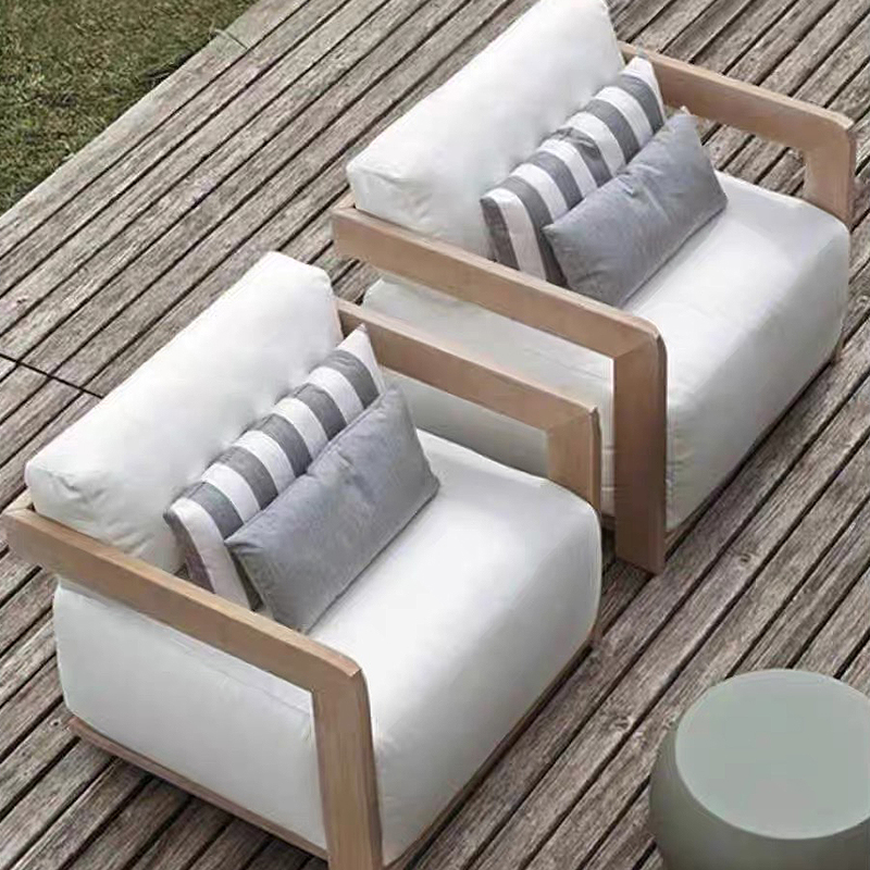 Outdoor Furniture Luxury - Set Sofa Taman Furnitur Kayu Jati