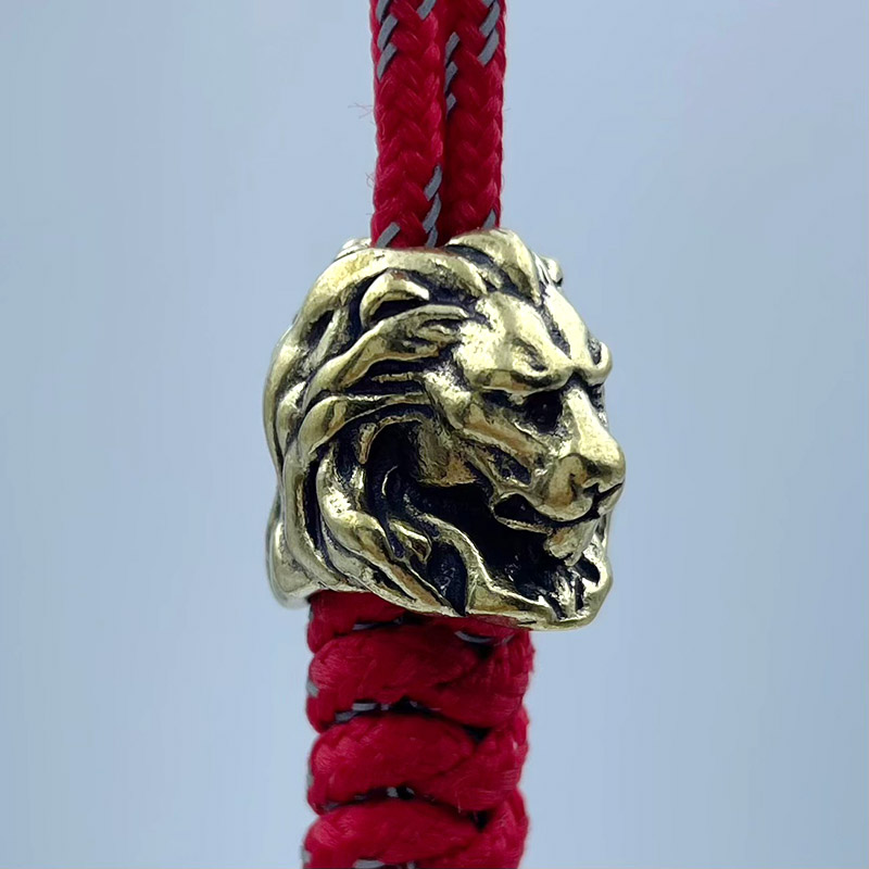 Outdoor Furniture Diy - Patung Kepala Lion King Manik-manik Pisau