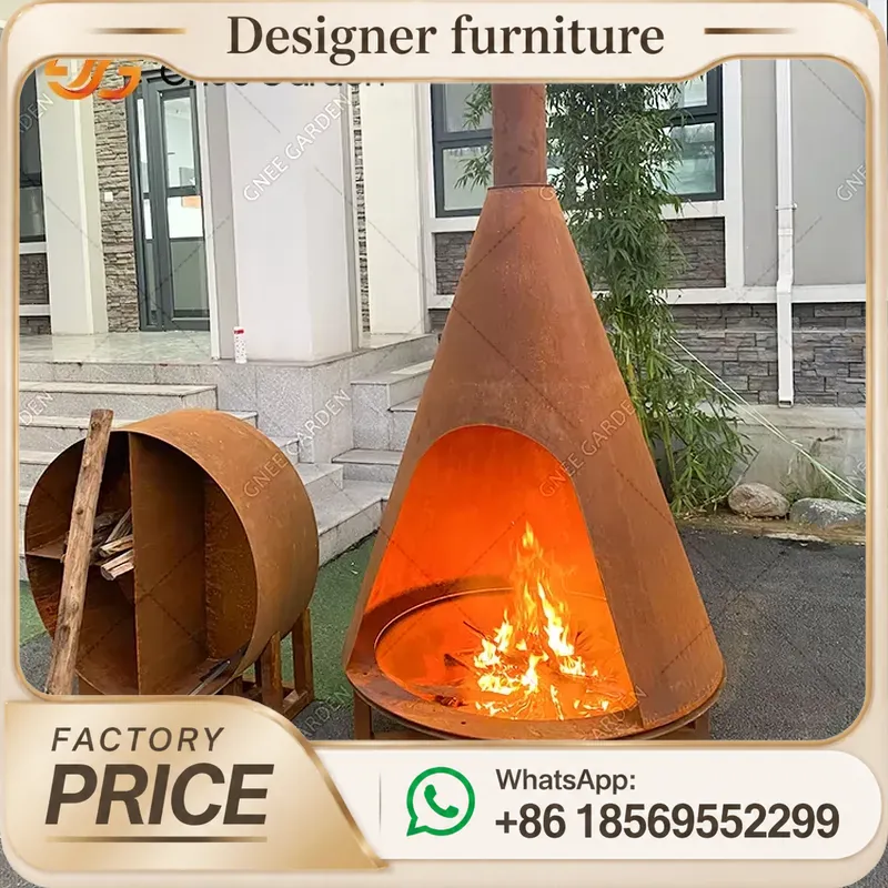 Kompor Pelet Kayu Portabel Den - Outdoor Furniture Wood ulasan dan harga