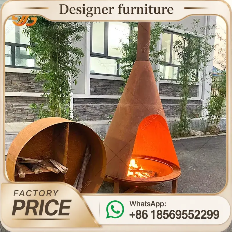 Kompor Pelet Kayu Portabel Den - Outdoor Furniture Wood ulasan dan harga