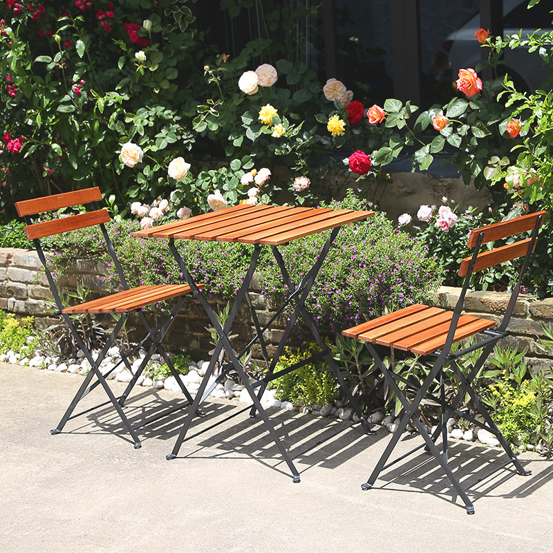 Meja Kopi Kayu Solid Dapat Dil - Outdoor Furniture Metal Chairs ulasan dan harga