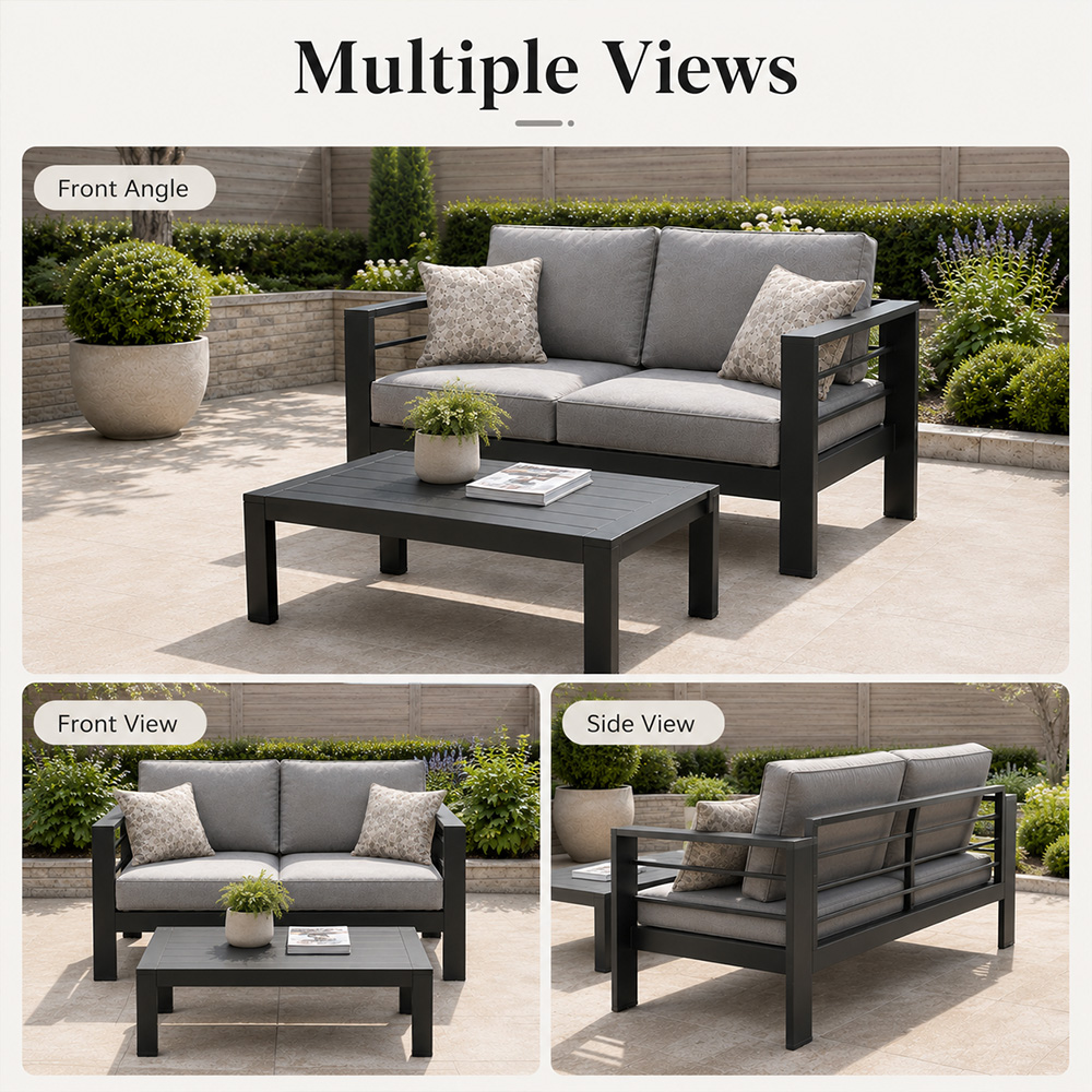 Set Furnitur Taman Sofa Patio  - Outdoor Furniture Luxury ulasan dan harga