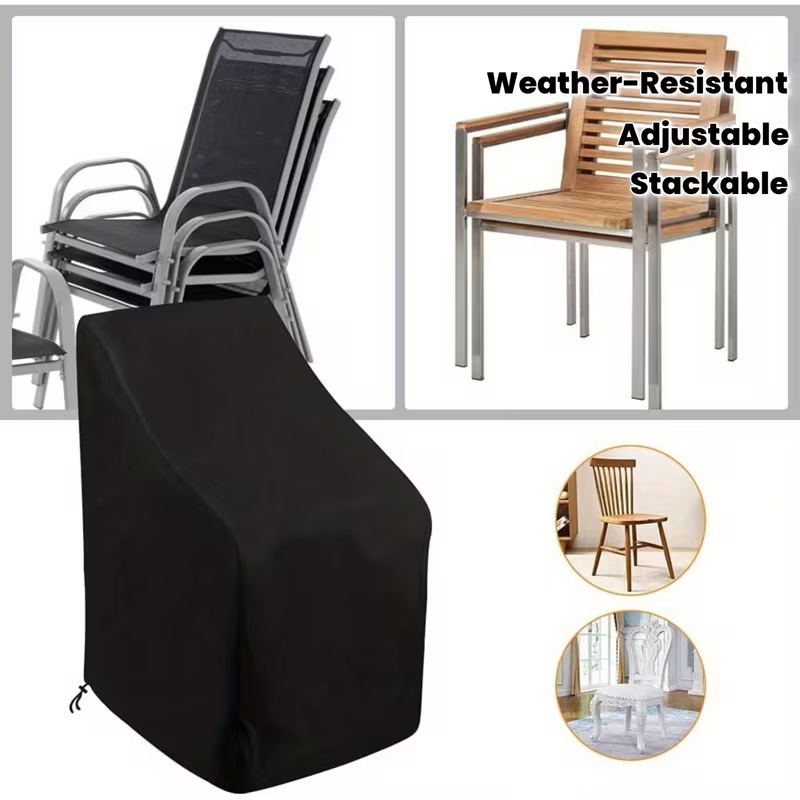 1 Buah Penutup Kursi Luar Ruan - Outdoor Furniture Metal Chairs ulasan dan harga