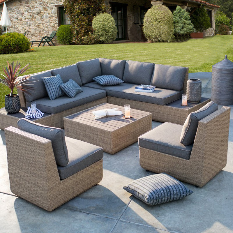 Sofa Luar Ruangan Halaman Rota - Outdoor Furniture Metal Chairs ulasan dan harga