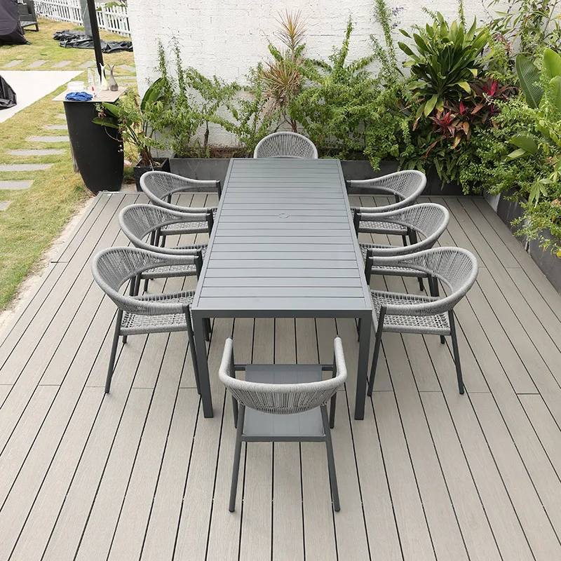 Kursi Makan Rotan dengan Sanda - Outdoor Furniture Metal Chairs ulasan dan harga